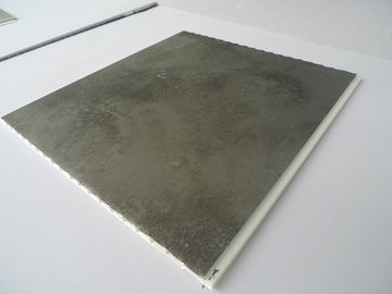 5.95M Panjang Panel Dinding PVC Washable Hot Stamping Matt Permukaan Finish Bathroom Plastic Panels