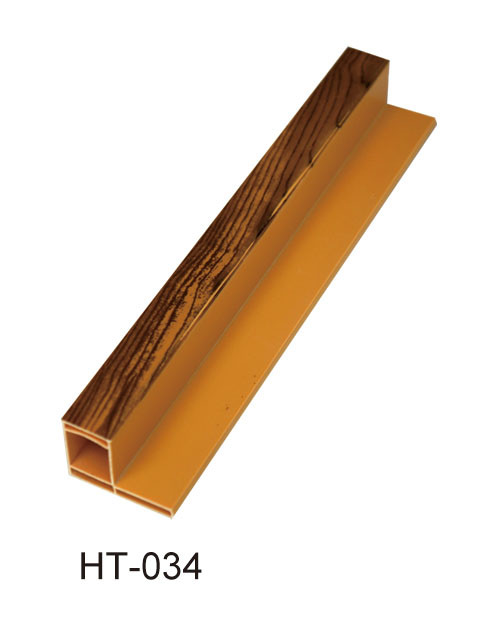 Customrzed PVC Moulding Profiles Round Extrusion Frame For Doors
