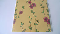 Artistic Indoor PVC Wall Panel Luxury Flower Laminate Wall Sheets