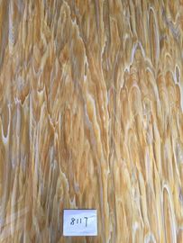 Lembaran Plastik Marmer Mengkilap Tinggi Interior Hot Stamping 2440mm X 1220mm X 3.2mm